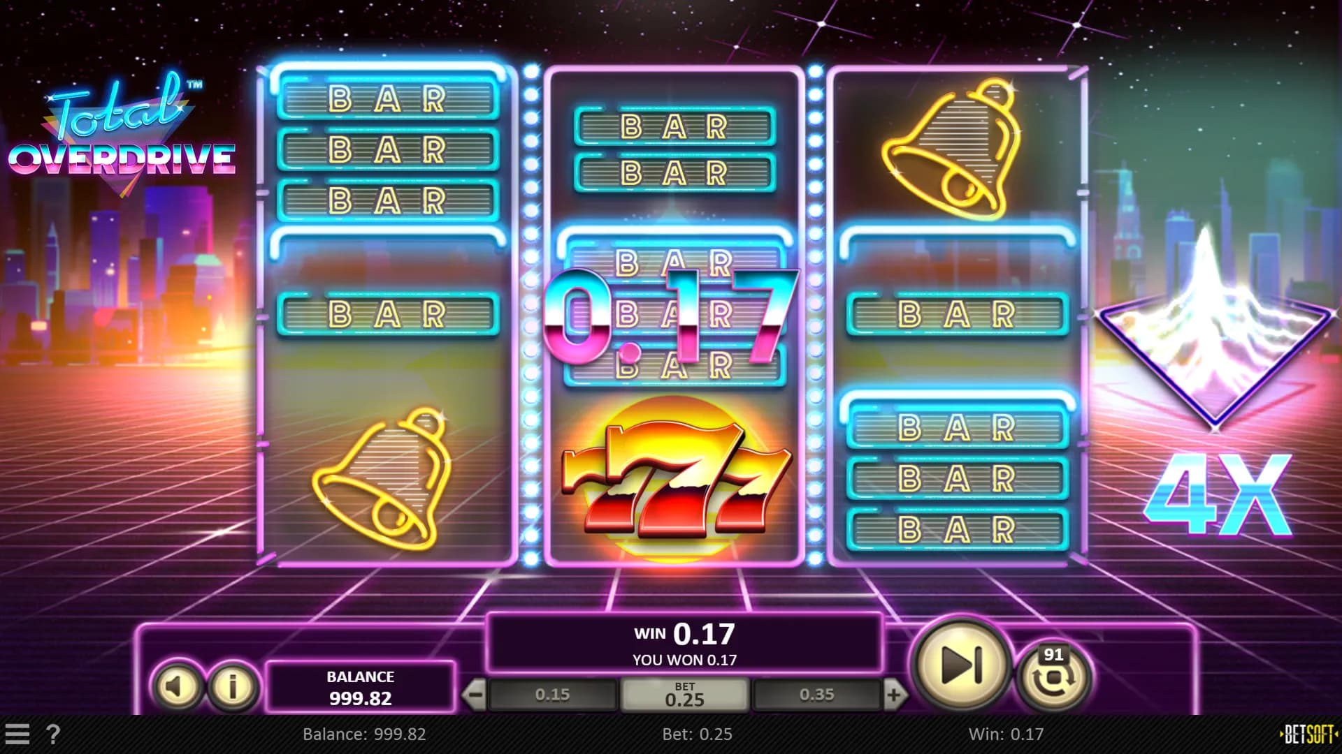 Total Overdrive Betsoft Screenshots