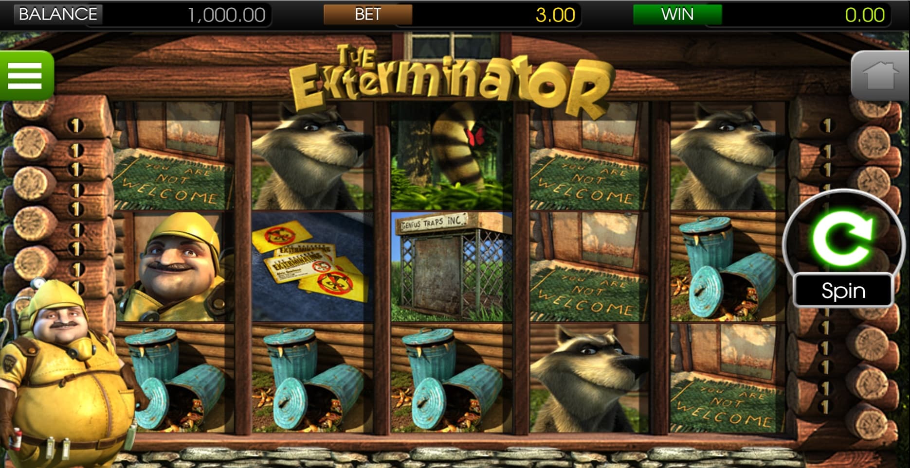 The Exterminator - BetSoft